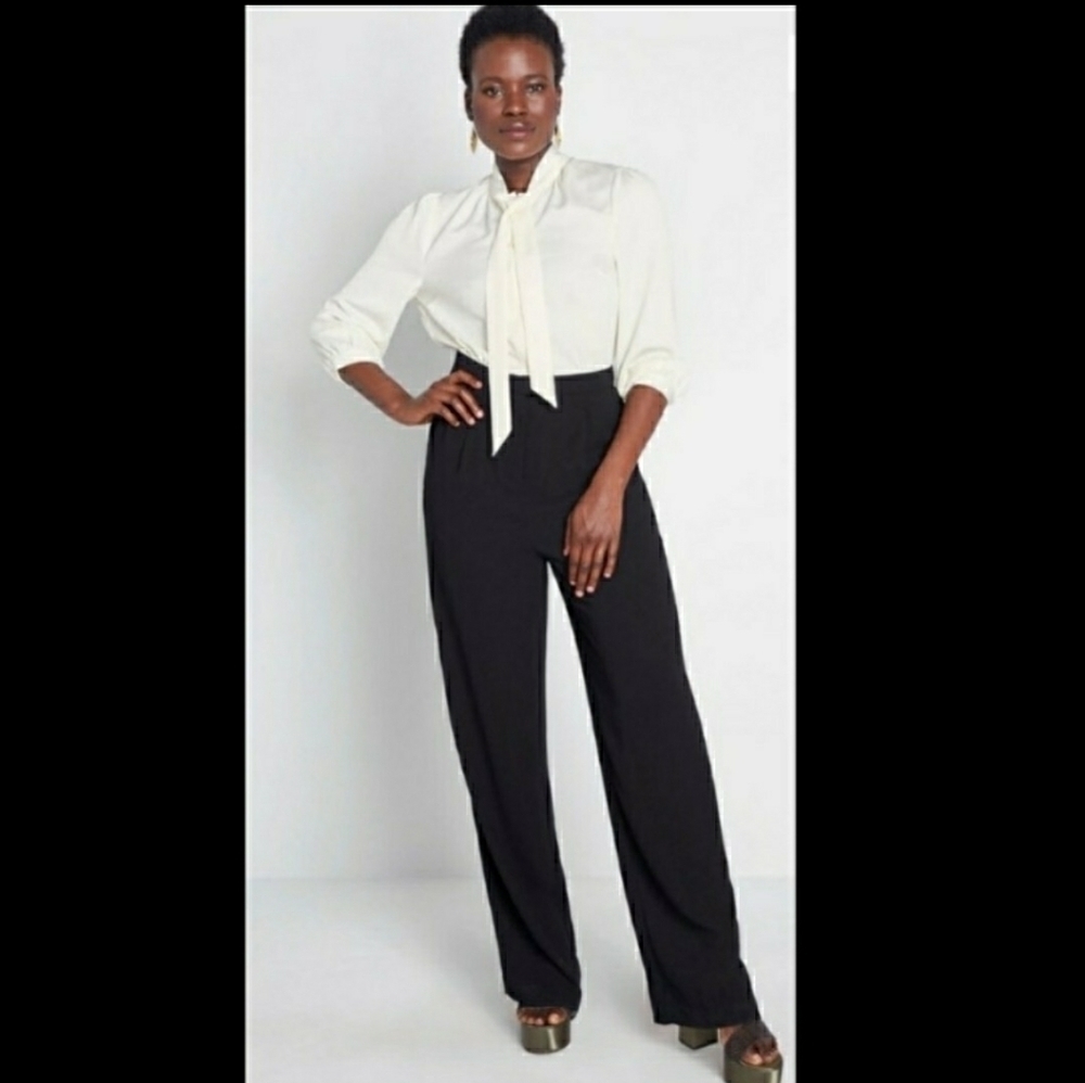 Modcloth Pretty Polished Twofer Jumpsuit